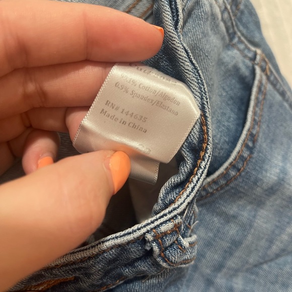 Kancan Straight Leg Distressed Jeans Size 29 - Picture 6 of 7